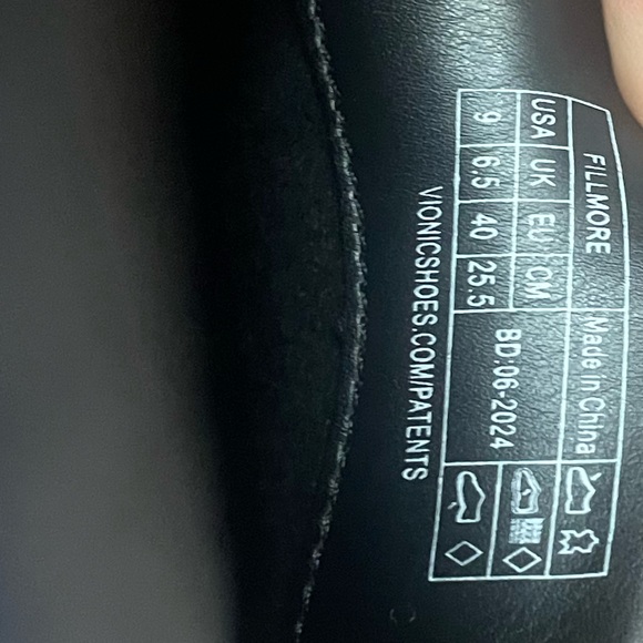 Vionic Fillmore Black Slip-On Penny Loafers - Picture 6 of 7